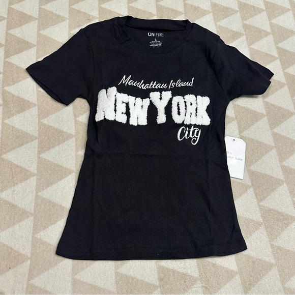 Onfire boutique manhattan island nyc tee shirt - Picture 1 of 2